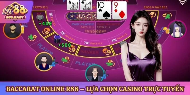 Baccarat online R88