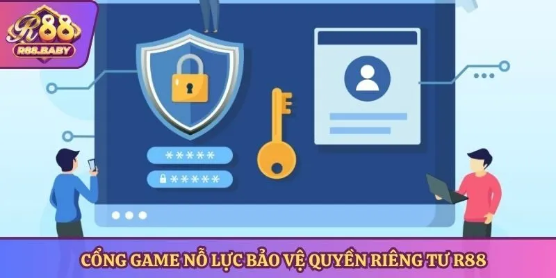 Cổng game nỗ lực bảo vệ quyền riêng tư R88