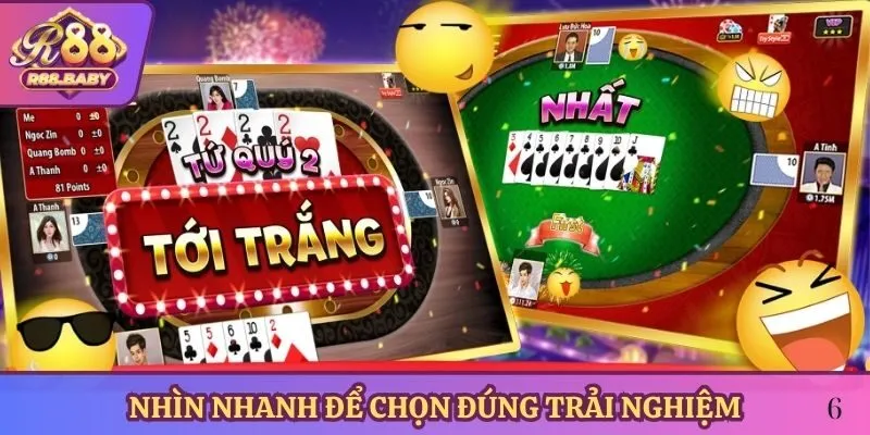 Nhìn nhanh để chọn đúng trải nghiệm