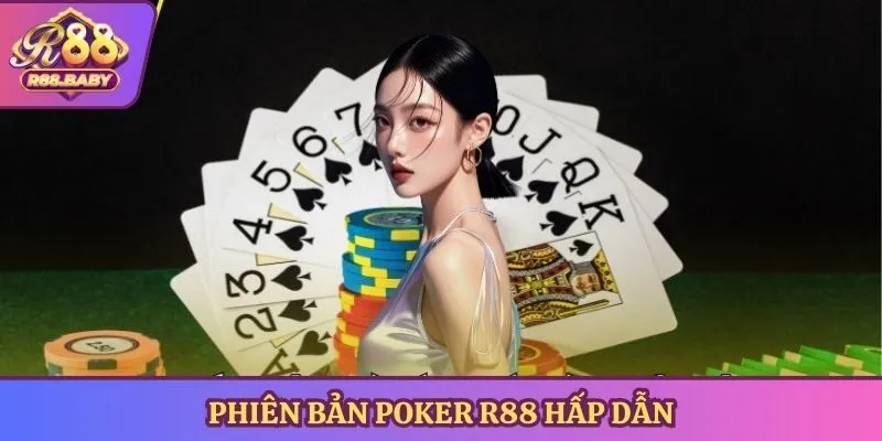 Phiên bản poker R88 hấp dẫn