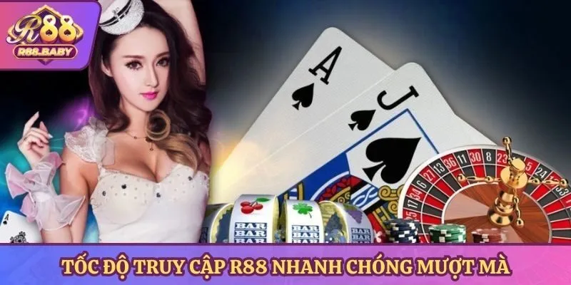 Tốc độ truy cập R88 nhanh chóng mượt mà